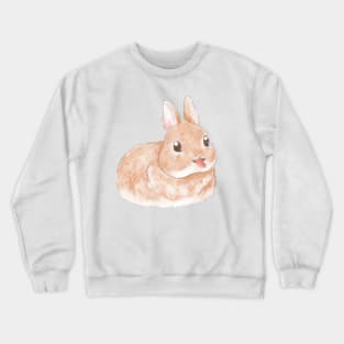 Sassy Cream Bunny Crewneck Sweatshirt